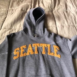 Seattle patched letters Sweatshirt